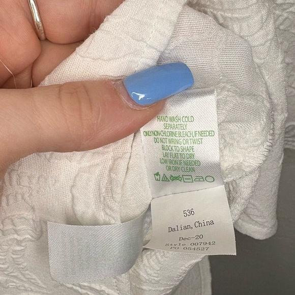 Lilly Pulitzer Pineapple Pucker Jacquard Kipton Romper One Shoulder - Picture 9 of 14